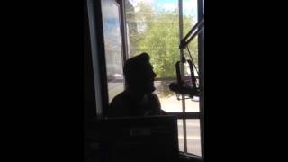 Pigeon Park inside the FM96 Studio