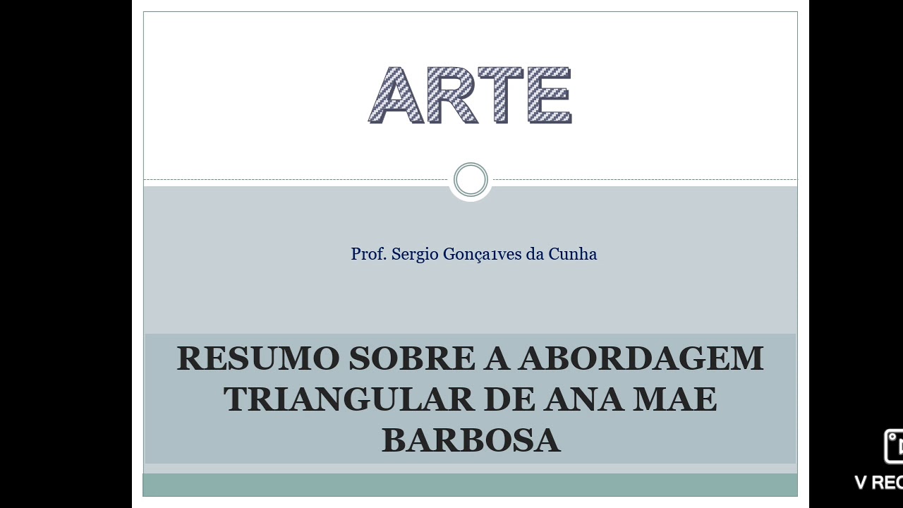 Abordagem Triangular de Ana Mae Barbosa