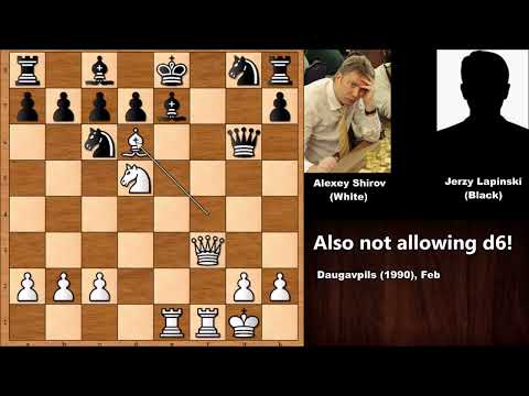 Alexey Shirov vs Jerzy Lapinski (1990)