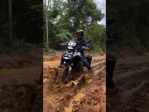 Thumbnail for BMW R1300GS Smashes Through Extreme Mud Trails #bmwadventure #r1300gsa #mudride #offroading #advride by BMW R1300GS