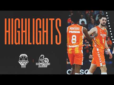 🏀 HIGHLIGHTS | J18 Liga Endesa vs Hiopos Lleida (101-65) | Valencia Basket