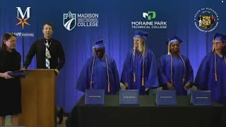Wisconsin DOC inmates receive college diplomas