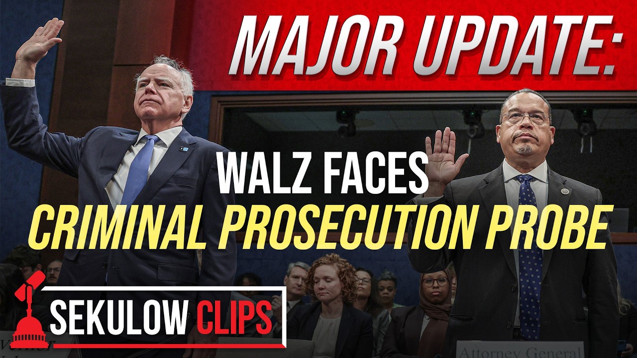 MAJOR UPDATE: Walz Faces Criminal Prosecution Probe Referred by JD Vance