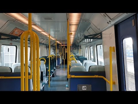 On Board an IE 29000 Class Commuter Train - Clonsilla to Coolmine, Dublin