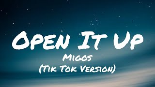 Migos - Open It Up | S L O W E D + R E V E R B (Lyrics)