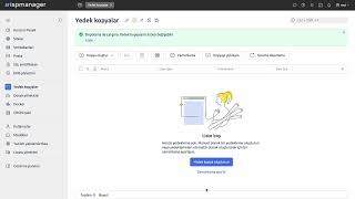 Ispmanager Kontrol Paneli: Yedekleme Ayarları, Nasıl Yedekleme Alınır?