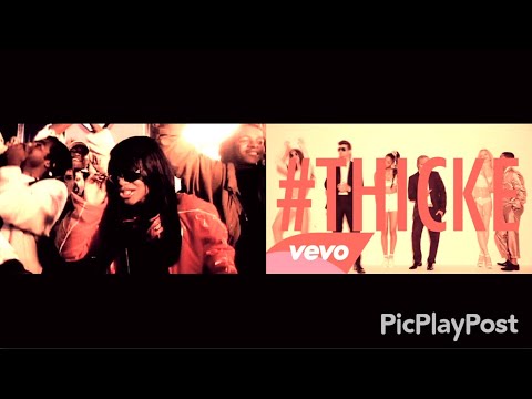 Aaliyah & Robin Thicke - Giving Blurred Lines (Mashup)