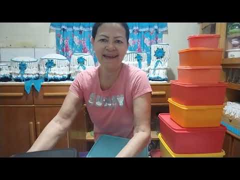 MOSTRANDO MINHAS COLEÇÃO DE TUPPERWARE MUITA TUPPERWARE   🤩