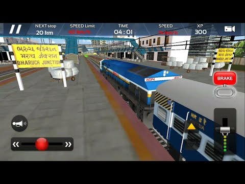 Vivek Express from Surat to Vadodara | Indian Train Simulator 2018 - Free #9 Android GamePlay HD