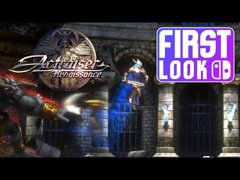 Actraiser Renaissance First Look on Nintendo Switch
