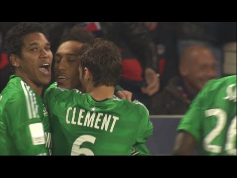 Goal Mamadou SAKHO (55' csc) - Paris Saint-Germain - AS Saint-Etienne (1-2) / 2012-13