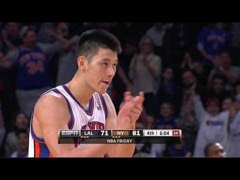 Jeremy Lin Full Highlights 2012.02.10 vs Lakers - 38 Pts, 7 Assists, Linsanity!
