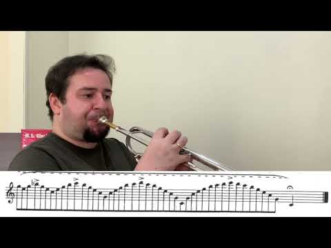 Trumpet Flexibility (Lip Slurs) - Improve your Flexibility on Trumpet - Tassio Furtado Trumpet
