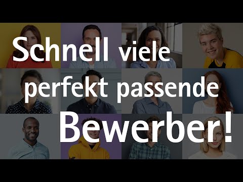 Schnell viele perfekt passende Bewerber? Klappt! - Recruiting Tipps