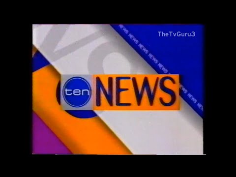 [HD] Ten Late News Bulletin - TEN 10 Sydney (18 August, 1995)
