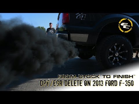 From Stock To Finish - DPF/EGR Delete & No Limit Intake on 2013 Ford F-350
