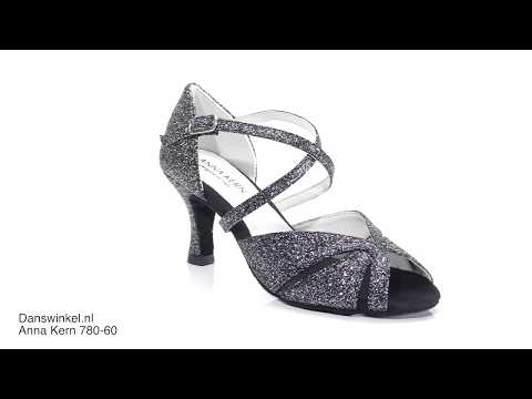 Anna Kern Dames Dansschoenen met Glitter 780-60