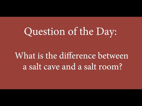 SALT Chamber: Salt Rooms vs. Salt Caves - What's The Difference? | Salt Cave & Room Benefits