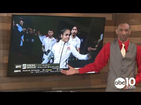 Cynthia Calvillo and Aspen Ladd represent for NorCal during UFC Fight night