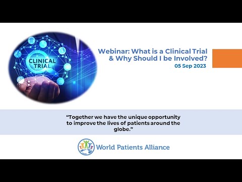 Webinar: What is a Clinical Trial and Why Should I be Involved?