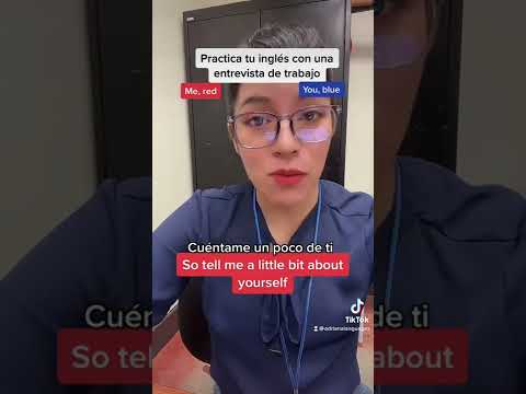Job interview in English short dialogue #languages ​​#english #learningenglish #english #shorts