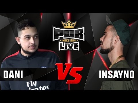 Dani vs Insayno - Finale Punchout Freestyle Battles 5 Maart