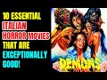 10 Essential Italian Horror Movies That Are Exceptionally Good