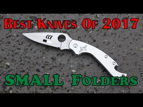BEST Knives of 2017 - #2 -  SMALL Folding Knives
