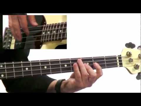 50 Bass Grooves - #2 Upbeat Funk - Bass Guitar Lesson - David Santos