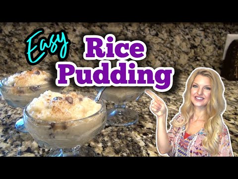 Creamy RICE PUDDING that will leave you wanting MORE! | Stove Top Rice Pudding Recipe