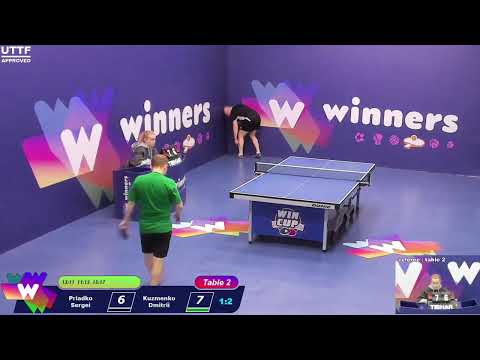 WINners CUP table 2  30.01 Priadko Sergei - Kuzmenko Dmitrii  19:30