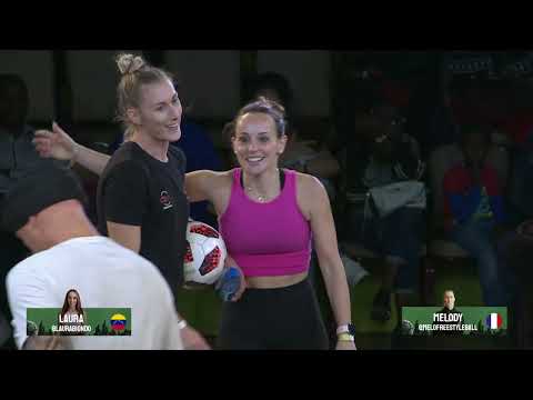 World Freestyle Football Championship 2023 🇰🇪 |  Women's 3rd Place Battle: Laura vs Mélody