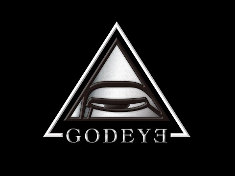 ゲーマー用メガネ　ゴッドアイ GE-01 闘神 トウシン (ブルー/ホワイト) GODEYE・GE-01【ゴッドアイ】 - 新潟県十日町市のメガネ・宝石