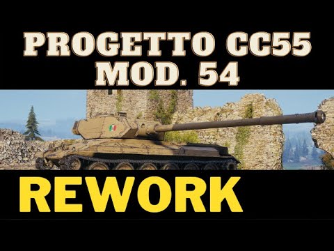 Progetto CC55 mod. 54 rework