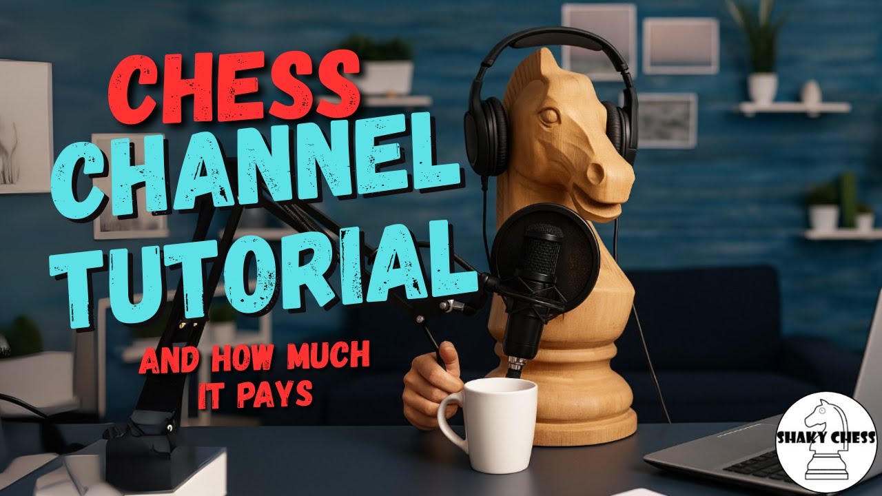 How to make a Chess YouTube Channel (And How Much Youtube Pays)