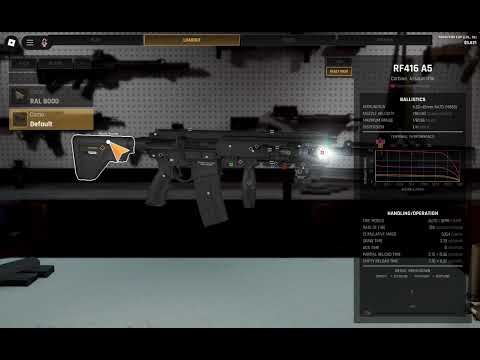 RF416 A5 low recoil attachments