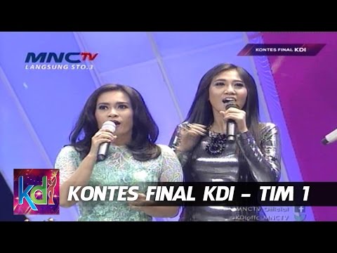 Persahabatan Erie Suzan dan Ikke Nurjana " Foto Foto Jadul " Kontes Final KDI 2015 (13/5)