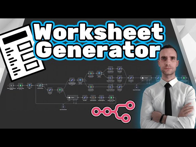 Automate Custom Fillable Worksheets from Google Sheets with n8n & AI ...