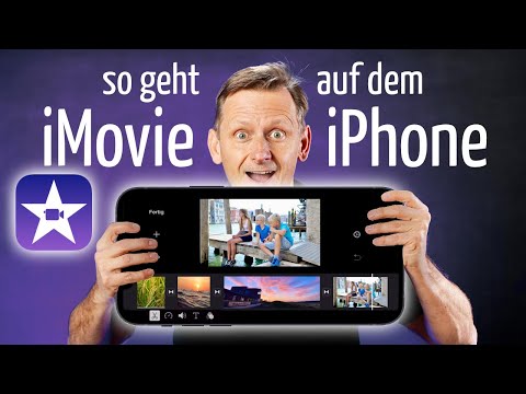 iMovie iPhone tutorial German 2025: free video editing – iMovie Mobile instructions