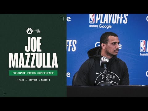 Joe Mazzulla full postgame press conference | Round 1 Game 1 vs. Orlando Magic