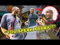 White Guy SUDDENLY Speaks Arabic and Gets FREE Stuff, Locals Shocked! 😱