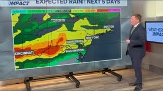 Warmer temperatures and needed rain ahead
