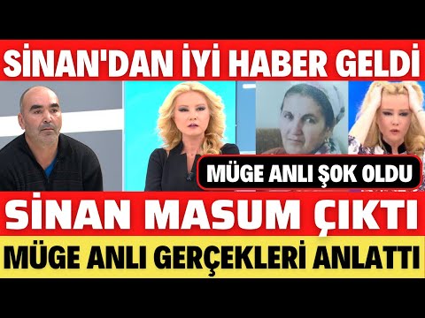 SİNAN'DAN İYİ HABER GELDİ MÜGE ANLI ŞAŞTI KALDI İŞTE ARİFE GÖKÇE BULUNDU SEDA SAYAN ALİŞAN MİTHAT