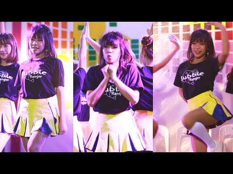 171209 Bubble Ranger cover WJSN (Munixh as Dayoung) - Would you kiss me & I Wish @ The outdoor Plaza