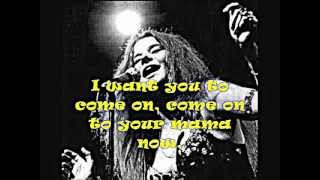 JANIS JOPLIN Cry Baby + Lyrics