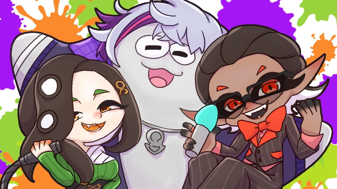【 Splatoon3 】夜王国スプラ【にじさんじ/グウェル・オス・ガール/不破湊/白雪巴】