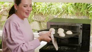 How to Steam Perfect Pork Buns | Panasonic NN-DS59L 4-in-1 Steam Combination Microwave Oven
