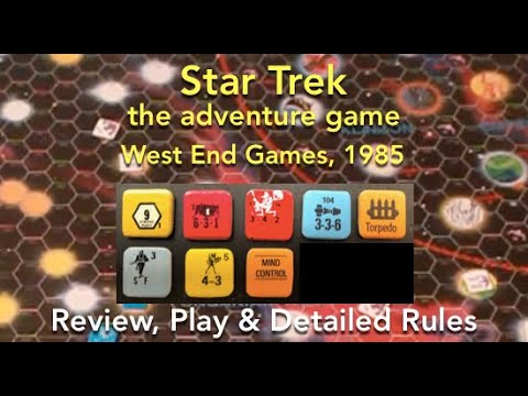 Star Trek the Adventure Game (West End Games) Review & How to Play