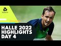 Medvedev vs Ivashka; Khachanov, Bautista Agut in Action | Halle 2022 Highlights Day 4