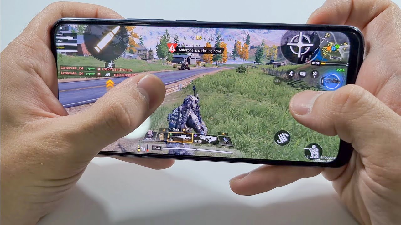 Realme 8 Pro Call of Duty Mobile 60fps Test